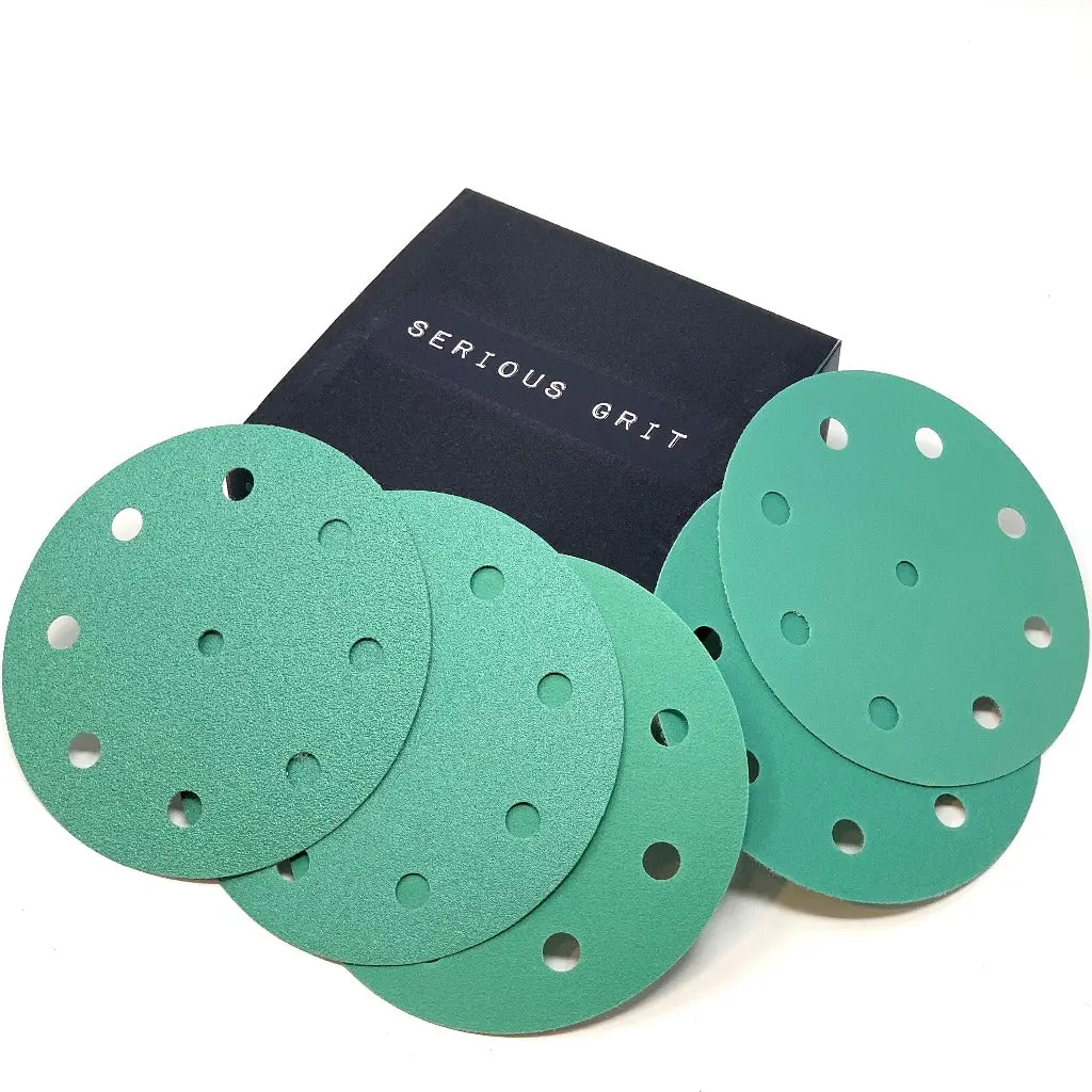 5" 9 Hole Hook & Loop Sanding Discs - Compatible with Festool Sanders