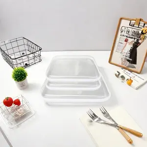 Transparent Hard Shell Zipper Box Plastic Storage Box Small Toilet Bag Stackable Large Capacity Transparent Storage Box For Toys Cosmetics Stationery