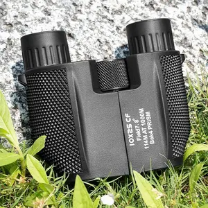 10x25 Mini Binoculars, Portable High Definition Easy Focus Binocular, Outdoor Binoculars for Bird Watching, Hunting and Sports Competitions