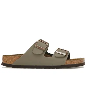 Birkenstock Men's Arizona Birkibuc Stone, from StockX