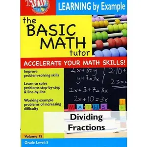 Basic Math Tutor Dividing Fractions  [DVD Video Disc]