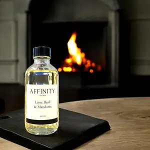 Affinity Stores Lime Basil and Mandarin Fragrance Oil For Diffusers Aroma Scent Scented Freshener Perfume