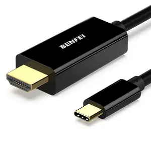 BENFEI USB C to HDMI 6 Feet Cable Thunderbolt 3/4 Accessories Computer Connector