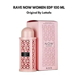 Lattafa | Rave Now | Eau De Parfum | Womens Fragrance | 100 ML - 3.4 oz | Sweet - Powdery & Fruity Notes | Vanilla Lattafa | Rave Now | Eau De Parfum | Womens Fragrance | 100 ML - 3.4 oz | Sweet - Powdery & Fruity Notes | Vanilla