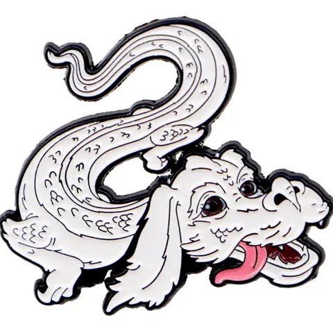 Cartoon Dragon Badge Pin, Cute Animal Print Brooch, Lapel Pins for Men Women Daily Wear, Personalized Party Accessory Gift for Her, Durable Metal Pins, Alloy Brooch Pin