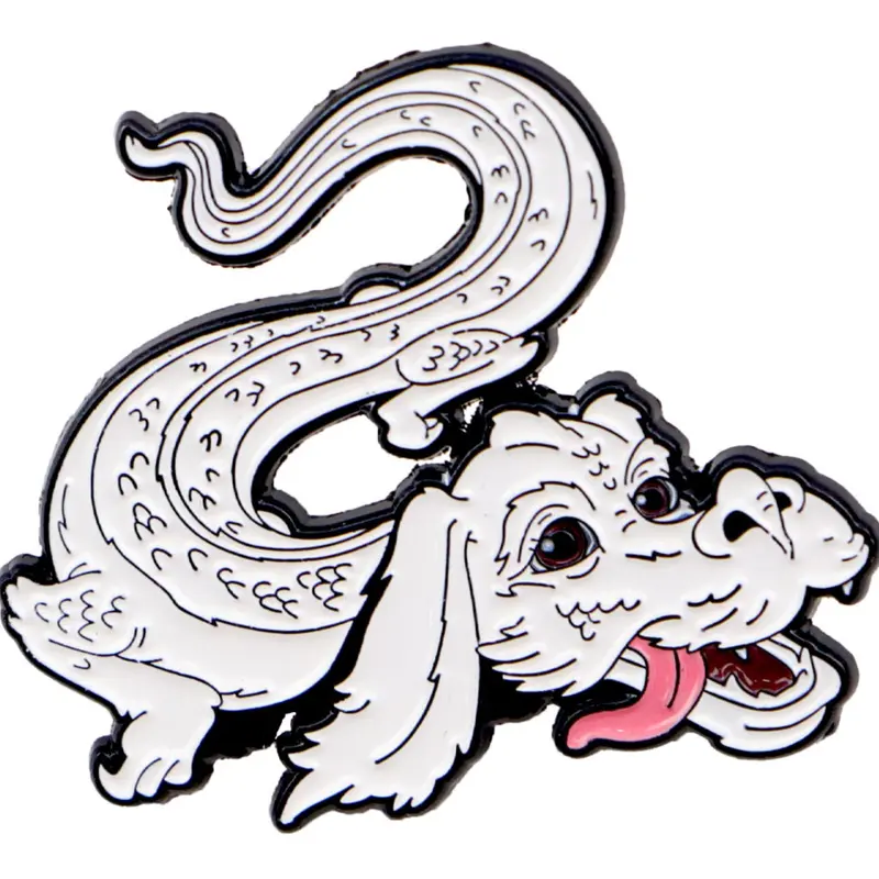 Cartoon Dragon Badge Pin, Cute Animal Print Brooch, Lapel Pins for Men Women Daily Wear, Personalized Party Accessory Gift for Her, Durable Metal Pins, Alloy Brooch Pin