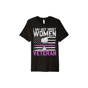 Honoring Female Veterans With Patriotic Premium T-Shirts For Women Soldiers On Veterans Day