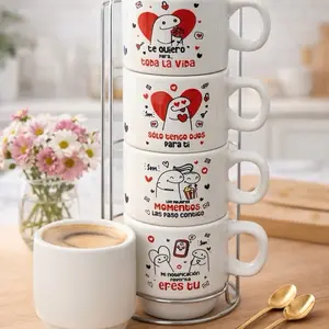 Romantic Espresso Cup Set – Love in Every Sip