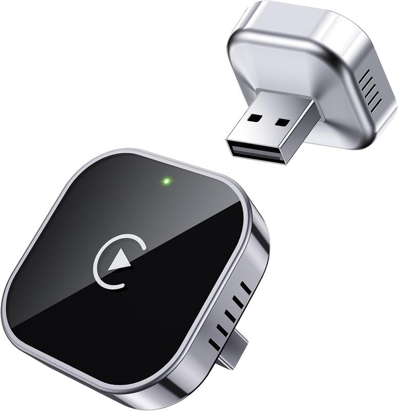 DriveView Wireless CarPlay Adapter 2025 Upgrade Wired CarPlay to Wireless, Mini USB Design for Cars with Built-in Wired Apple CarPlay Plug and Play Easy Use Fast Stable Connection Car Play for iPhone
