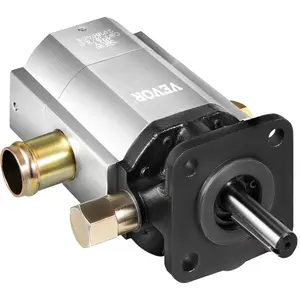 VEVOR Hydraulic Wood Log Splitter Pump Kit, 22GPM, 2 Stage 4000PSI Aluminum Hydraulic Gear Pump, with Valve Coupling Installation Base 3/4'' NPT Outlet 3600 RPM, for Small Engine Mounting Log SplitterVEVOR Super Brand Day
