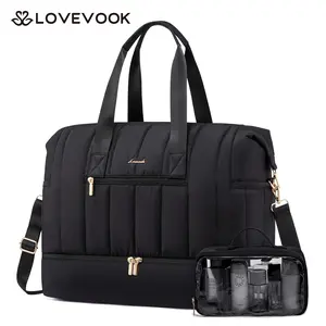 [For LOVEVOOK LIVE] LOVEVOOK Travel Duffle Bag, with makeup bag