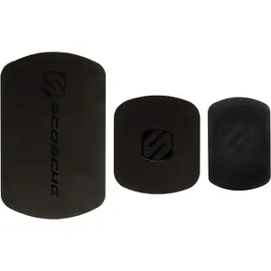 Scosche MAGRKI Magicmount Replacement Metal Plate Kit for Phone, Metal Plates for Magnetic Mount Cell Phone Holder for Car, Universal with All Devices and Phone Case, Black Scosche