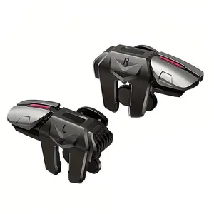 Six Finger Design Phone Game Controller, Finger Trigger Smartphone Game Handle, Mobile Phone Game Accessories, Gaming Items, Portable, Durability