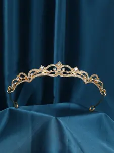 Elegant Water Diamond Crown, Crystal Bridal Headpiece, Princess Tiara, Birthday Crown, Beautiful Hair Accessory for Women & Girls, Crystal Embellishments, Versatile, Elegant Crown Design