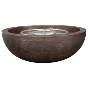 32" Copper Eclipse Fire Only Bowl