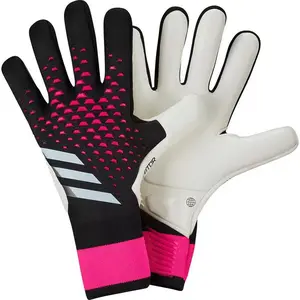 Goalkeeper gloves - thick latex goalkeeper gloves for men, women, adults and children - professional football equipment with adhesive properties for goalkeepers