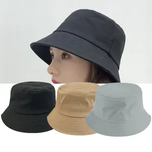 2 Packs Bucket Hat for Women Men Cotton Hats Sun Beach Fishing Cap