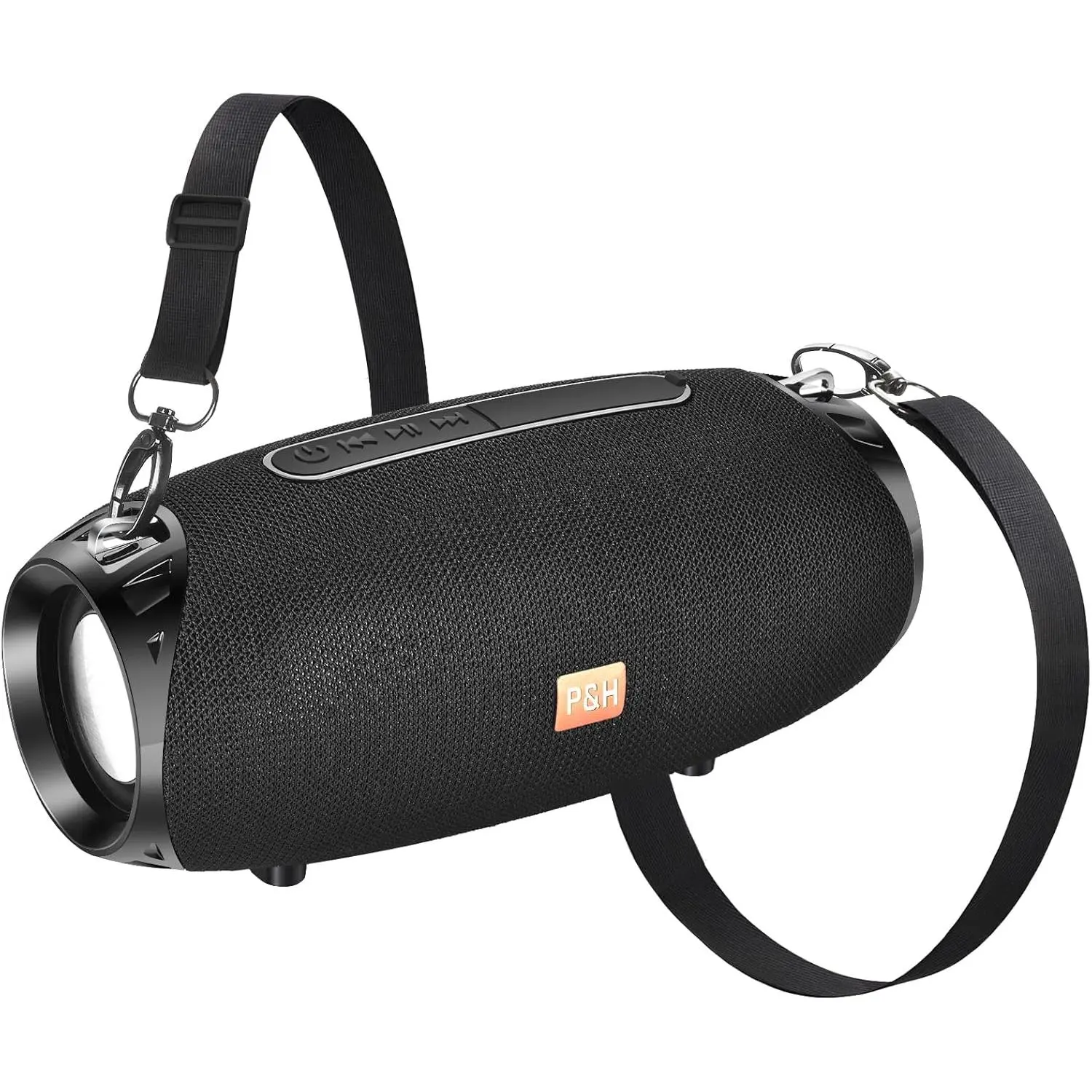 Outdoor Portable  Speaker, IPX4   Speakers, 5.0  Speakers,  Sound, TWS Stereo Pairing Support TF Card, for /Party/Outdoor/Beach Black