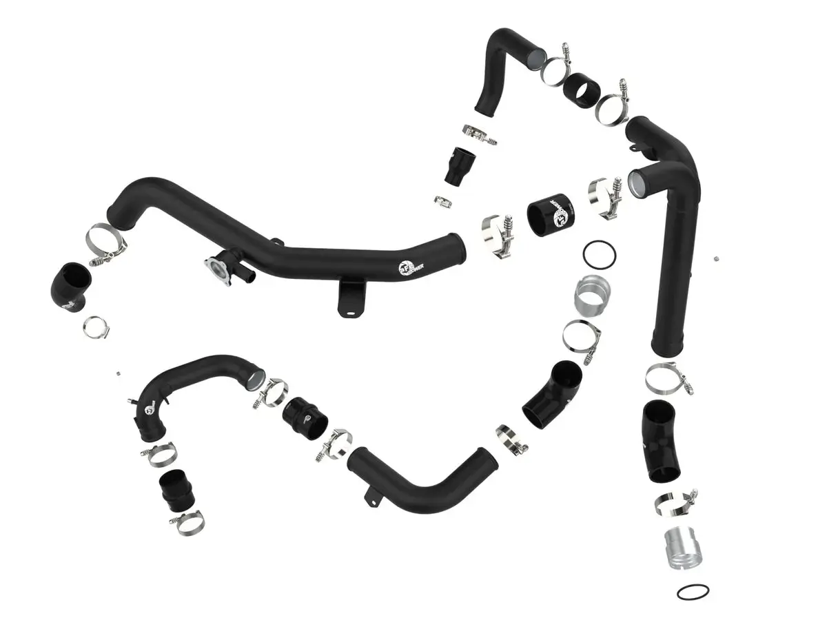 AFE Performance BladeRunner Aluminum Hot and Cold Charge Pipe Kit | Standard Bronco 2.7L