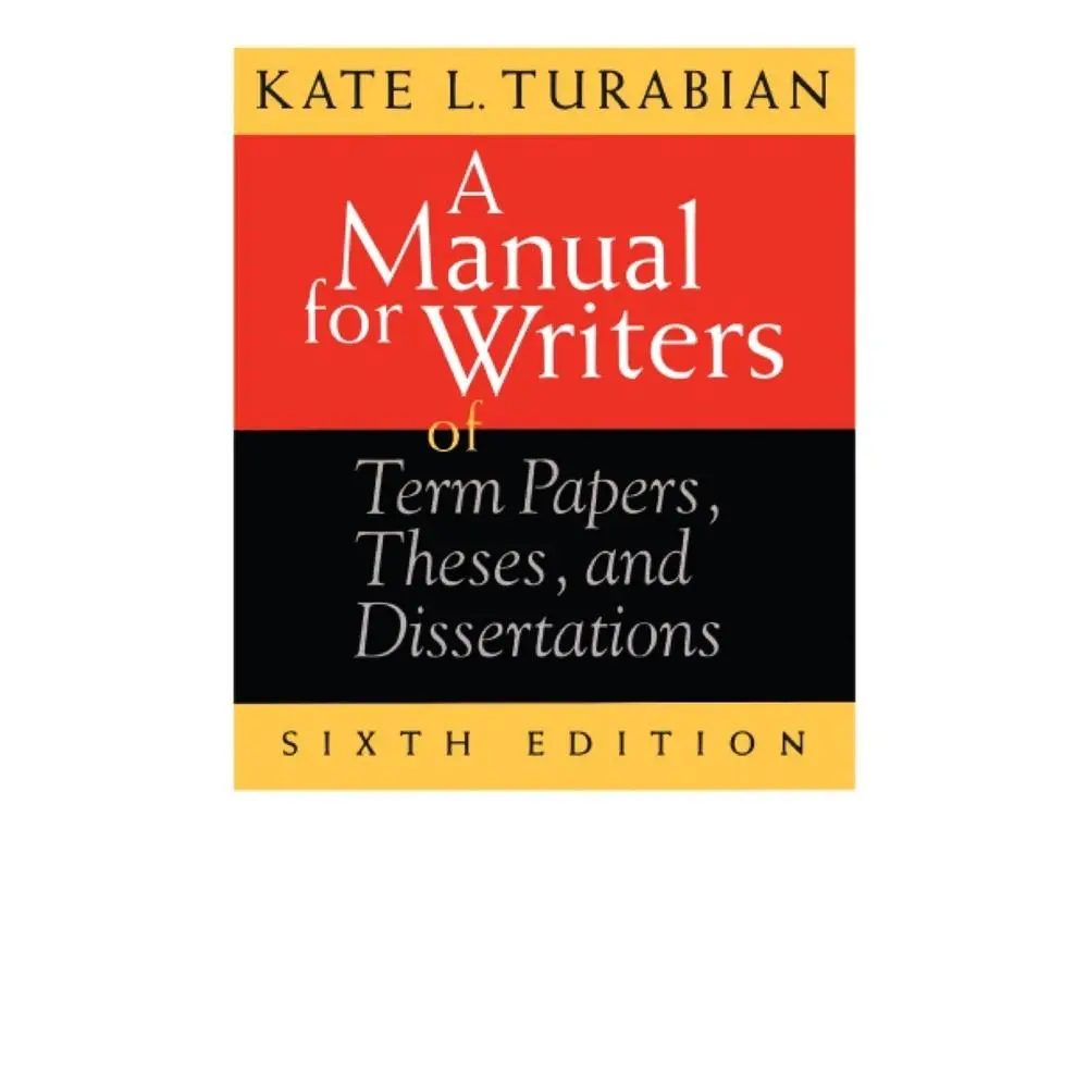 Used Tutorial Text Book - A Manual for Writers of Term Papers, Theses, and Dissertations (6th Edition, Chicago Guides to Writing, Editing, and Publishing) by Kate L. Turabian, English Paperback - Readable, 0.85 lbs, No Excess Fluff