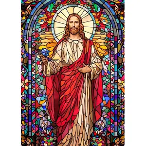 Diamond Embroidery Jesus Mosaic Rhinestones Diamond Painting Religion Christian Cross Stitch Home Decor
