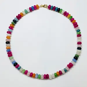 rainbow candy necklace