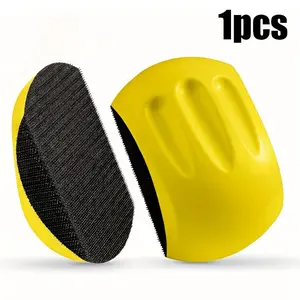Mouse-Shaped Hand Sanding Block Set, Durable PU Backed Hook-And-Loop Fasteners, Ideal for Woodworking & Car Body Repair Tools