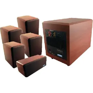 HD FIDELITY 5.1 Home Theater Speaker System with 150 Watt Powered Subwoofer