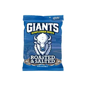 GIANTS Roasted and Salted Sunflower Seeds -12 pack