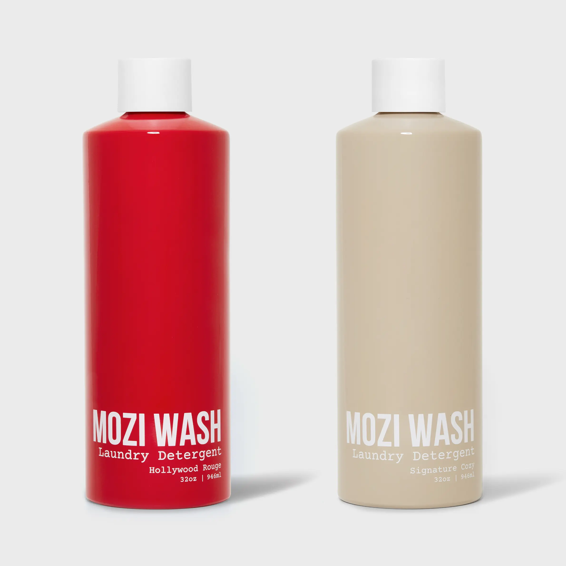 2 Pack Mozi Wash 32 oz Scented Liquid Laundry Detergent (100+ Loads Total)