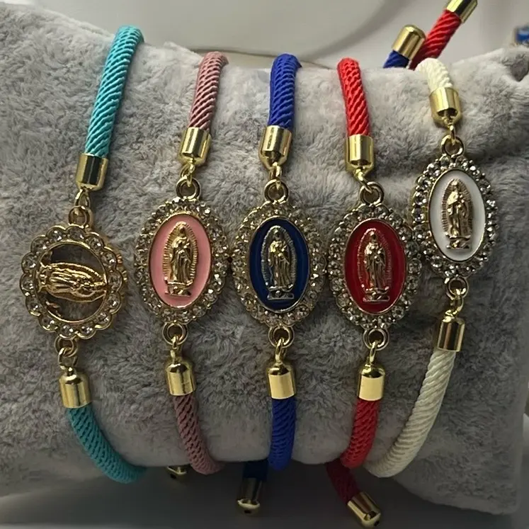 Virgen de Guadalupe Bracelet Handmade Collection Advs Jewelry,Virgencita