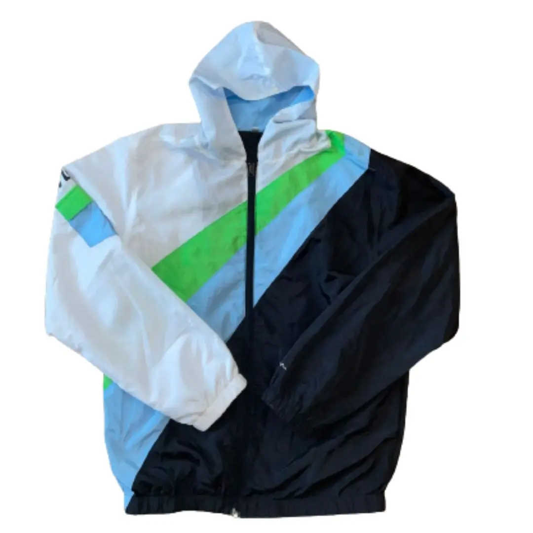 Tracksuit Jacket : Teal Colorblock