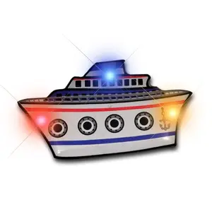 Blinkee  Cruise Ship Flashing Body Light Lapel Pins