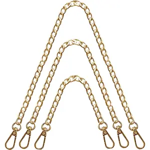 3 Pack (16",36",48") Light- Purse Chain Strap Bag Chains for Handbags