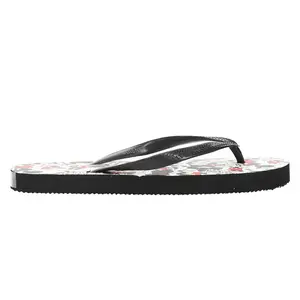 Disney Womens Retro Mickey Mouse Flip Flops Casual Sandals Casual - Black, Red, White