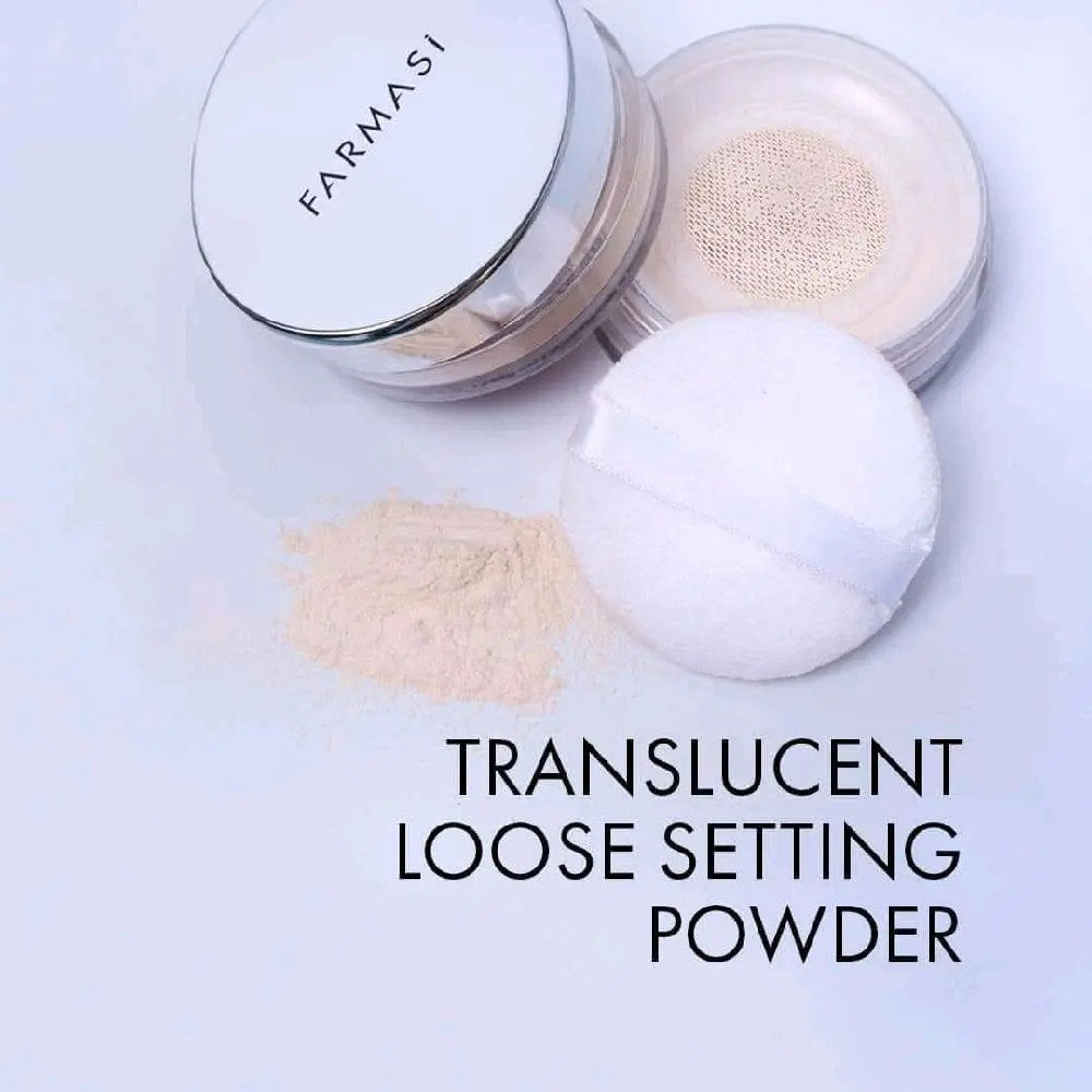 Farmasi Translucent Loose Setting Powder – Matte Finish, Lightweight, Mineral Infused for All Skin Types