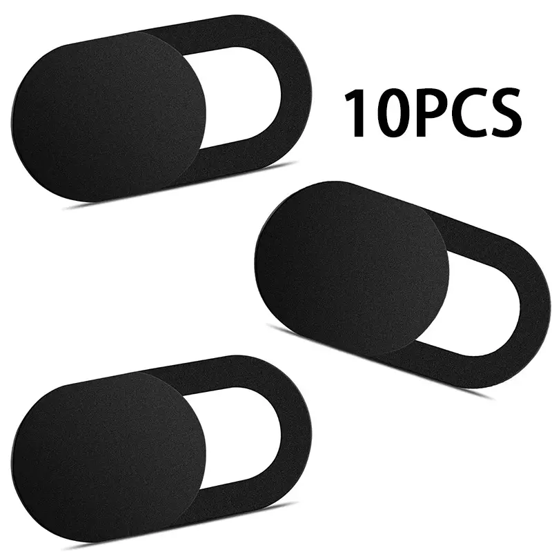 Network Camera Privacy Protection Cover (10 Pack), Webcam Ultra-Thin 0.03 Inch Thin Profile Slide Blocking Compatibility for iPhone iPad Macbook Pro Imac Phone PC Accessories