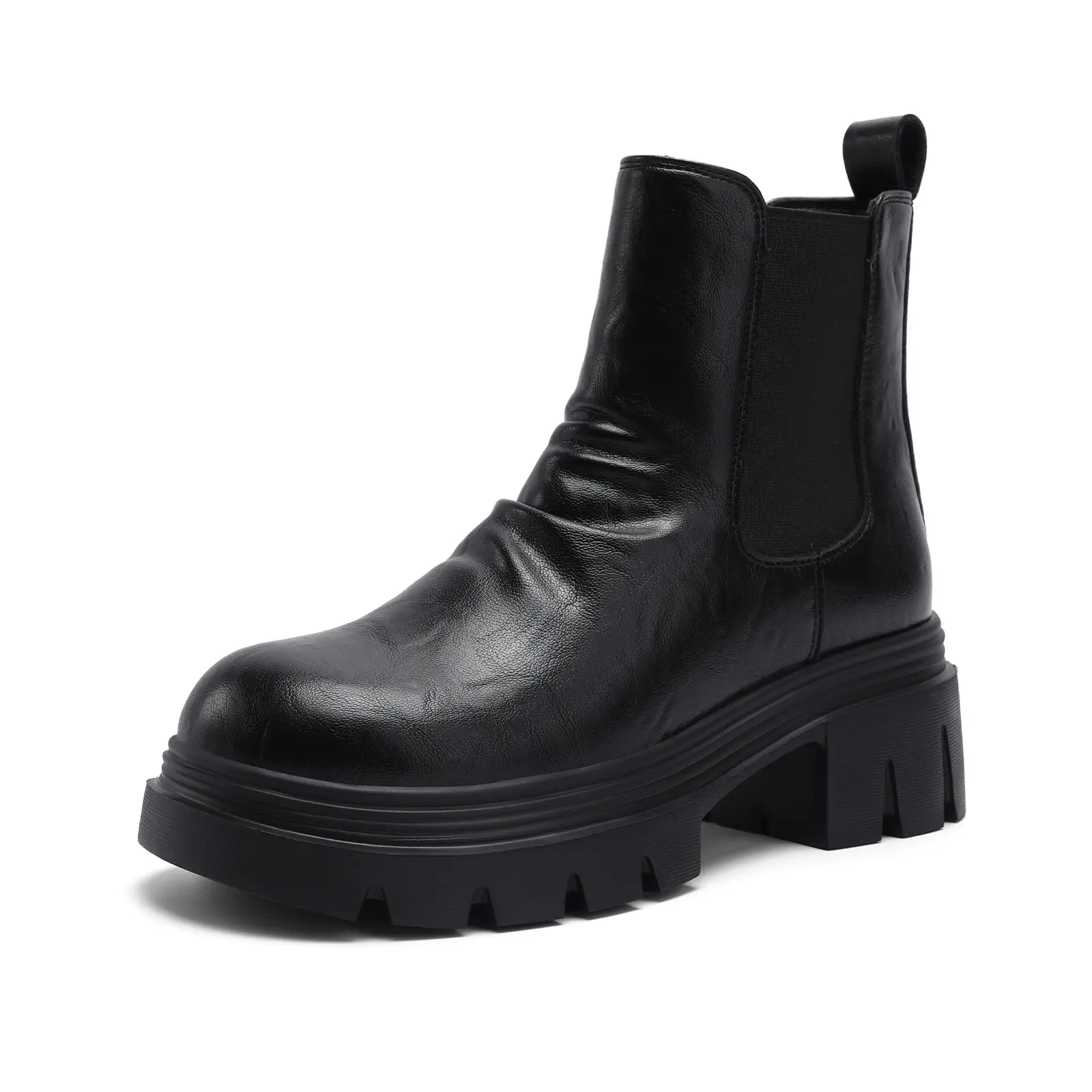MVEUAC Women's Snow Boots for Women Premium Leather Winter Ankle Booties Comfortable Platform Fashion Boots Outdoor Footwear for Cold Weather Walking