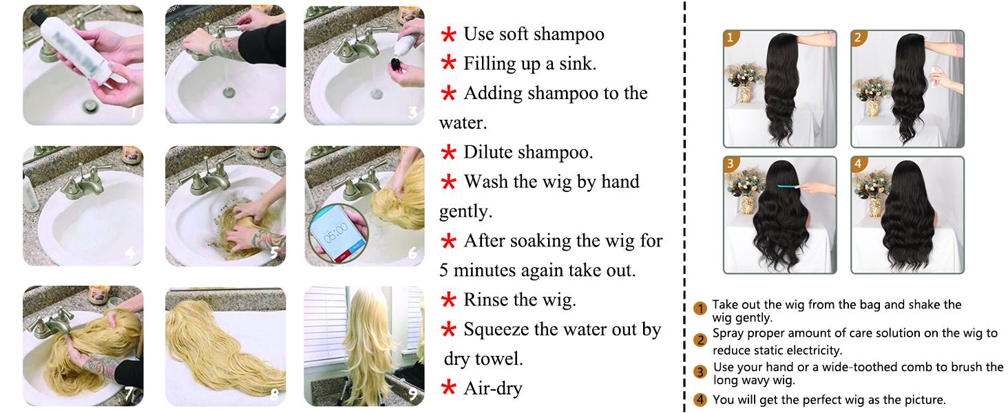 Short Wavy Burgundy Red Wig - 14 Inch Bob Wig with Bangs for Women Curly Shoulder Length Bob Wig with Bangs Soft Synthetic Hair Wigs for Girls Daily Party Use