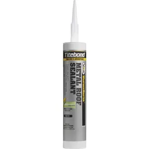212 MAIN Titebond Metal Roof Sealant (Franklin International 61121), Black, 10.1 oz, ASTM Compliant, Multi-Surface, Waterproof, Long-Lasting Bond, 12-Pack for Metal Roofs (Automotive & Motorcycle Paint Care)