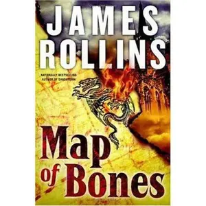 USED-Map of Bones by James Rollins (Hardcover)