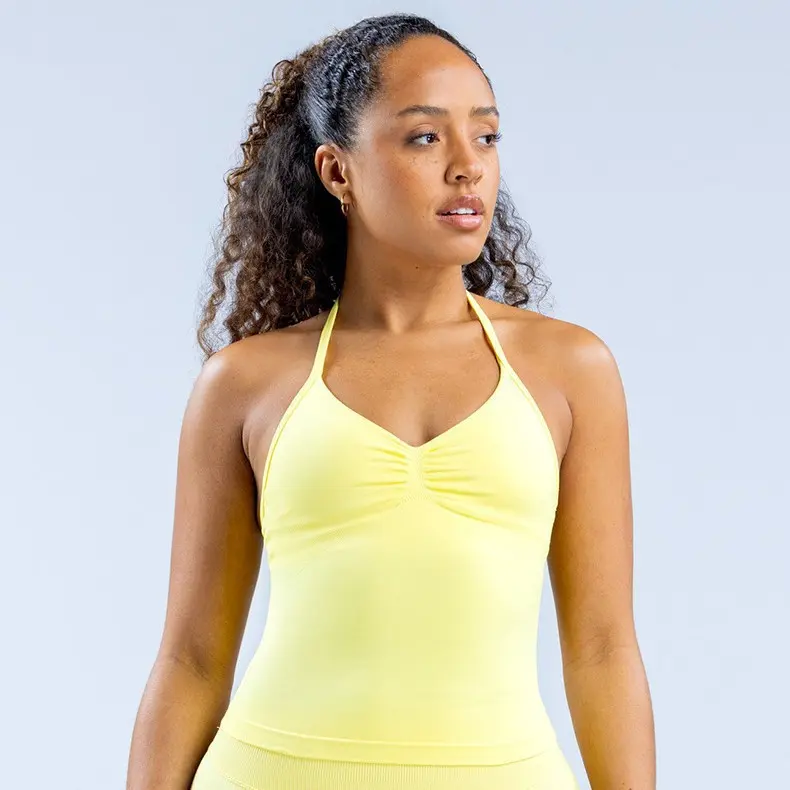 Cami + shorts ) Chick yellow