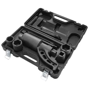 Torque Multiplier, Heavy Duty Torque Multiplier Wrench Set, 1 Inch Drive Lug Nut Wrench Torque Multiplier, 1:58 4800N.m Lug Nut Remover, with 4 Sockets and Storage Case for Truck Trailer RV