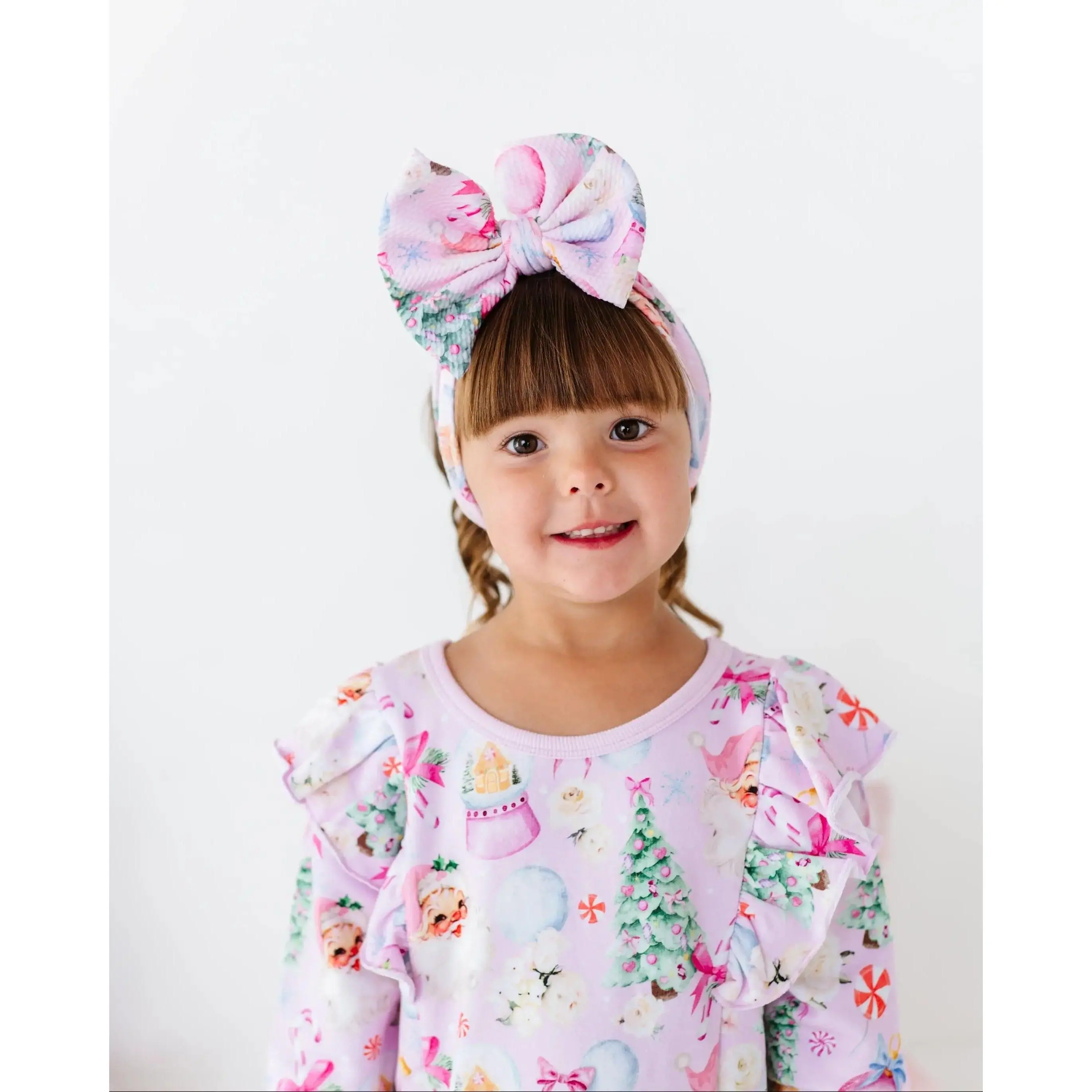 Merry Little Pinkmas Biggie Bow