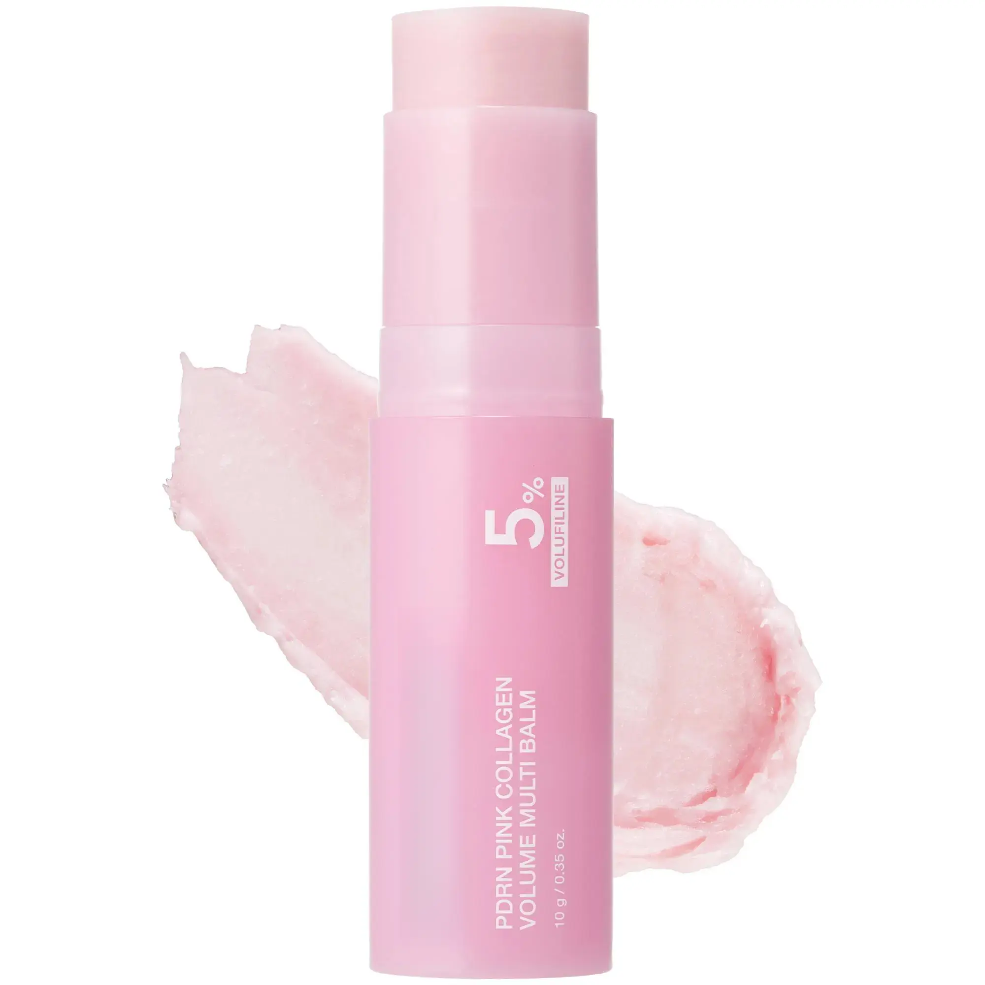 PDRN Pink Collagen Volume Multi Balm - 5% Volufiline NAD Skin Stick, Korean Skincare All-in-One Firming Lip Treatment, Targets Fine Lines, Boosts Youthful Radiance, Suitable for Key Facial & Neck Areas, Daily Cosmetic Care