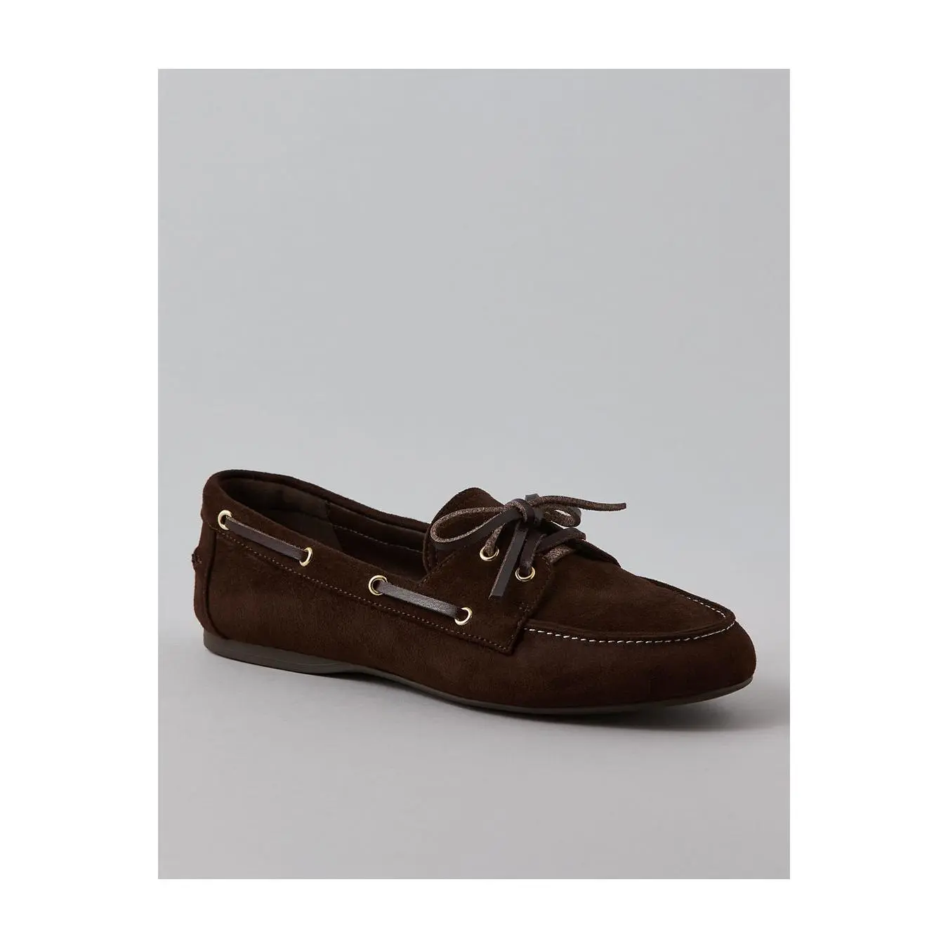 AE Faux Suede Boat Shoe