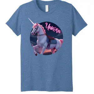 Bella + Canvas 3413Y Youth Triblend Short-Sleeve T-Shirt Medium Fitted Crew Neck Casual Summer Unisex 50% Polyester 25% Cotton 25% Rayon