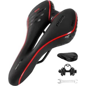Comfort  Seat Comfortable Gel Bicycle Saddle Replacement Soft Padded with Shock Absorbing  for MTB Mountain  Road  Exercise  Men Women and Ladies