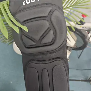 TUOY Knee Pad with Shin Guard Pads, Protective Shin/Knee Sleeve Support for Soccer, Football, Basketball, Wrestling, Volleyball (A Pair)