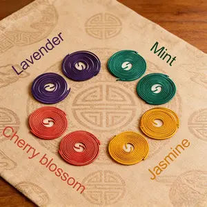 Chinese Zen Incense Sticks 24pcs/48sticks, Inheriting Craftsmanship, Eliminate Odors, Tea Room Yoga Meditation Aromatherapy, Long-Lasting Scent